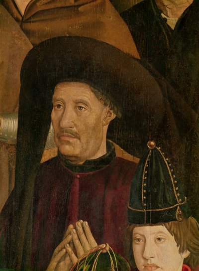 Enrico il Navigatore (1394-1460) dettaglio dal Polittico di San Vincenzo, c.1465 da Nuno Goncalves or Gonzalvez